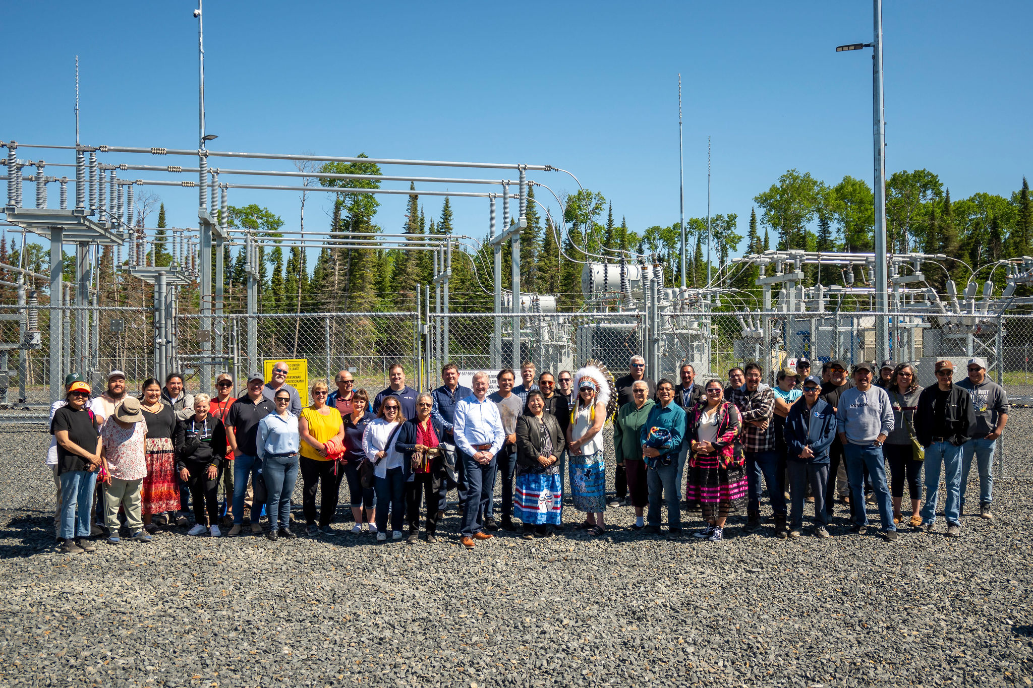 Sandy Lake First Nation Energized by Wataynikaneyap Power